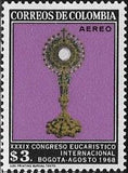 Colombia 1968 39th International Eucharistic Congress-Stamps-Colombia-StampPhenom