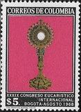 Colombia 1968 39th International Eucharistic Congress-Stamps-Colombia-StampPhenom