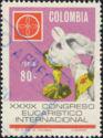 Colombia 1968 Eucharistic Congress, Bogotá, 39th Ed.-Stamps-Colombia-StampPhenom