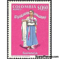 Colombia 1970 Costumes and folk tunes-Stamps-Colombia-StampPhenom