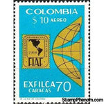 Colombia 1970 Exfilca emblem-Stamps-Colombia-StampPhenom
