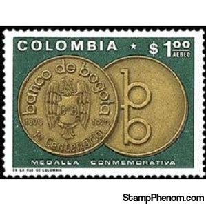 Colombia 1971 Commemorative medal-Stamps-Colombia-StampPhenom