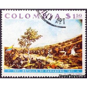 Colombia 1971 The Battle of Carabobo 1821-Stamps-Colombia-StampPhenom