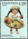 Colombia 1972 Colombian Artisans-Stamps-Colombia-StampPhenom