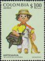 Colombia 1972 Colombian Artisans-Stamps-Colombia-StampPhenom