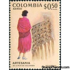 Colombia 1972 Colombian Artisans-Stamps-Colombia-StampPhenom