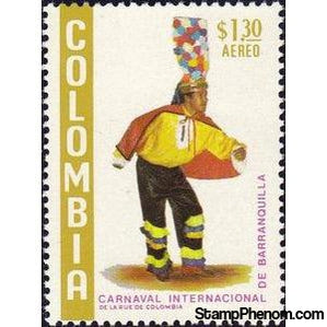 Colombia 1972 Congo Grande Dancer-Stamps-Colombia-StampPhenom