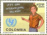 Colombia 1979 Year of the Child-Stamps-Colombia-StampPhenom