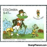 Colombia 1980 The Frog and the Mouse-Stamps-Colombia-StampPhenom