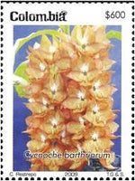 Colombia 2009 Orchids of Colombia-Stamps-Colombia-StampPhenom