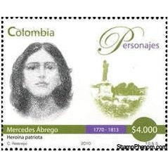 Colombia 2010 Famous People of Colombia-Stamps-Colombia-StampPhenom