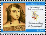 Colombia 2011 Heroines of Independence-Stamps-Colombia-StampPhenom