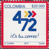 Colombia 2011 Postal Network Stamps-Stamps-Colombia-StampPhenom