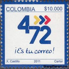 Colombia 2011 Postal Network Stamps-Stamps-Colombia-StampPhenom