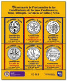 Colombia 2012 Bicentenary of the Constitution-Stamps-Colombia-StampPhenom