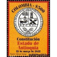 Colombia 2012 Bicentenary of the Constitution-Stamps-Colombia-StampPhenom