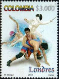 Colombia 2012 Olympic Games - London-Stamps-Colombia-StampPhenom