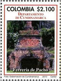 Colombia 2013 Departments of Colombia - Cundinamarca-Stamps-Colombia-StampPhenom