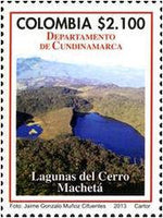 Colombia 2013 Departments of Colombia - Cundinamarca-Stamps-Colombia-StampPhenom