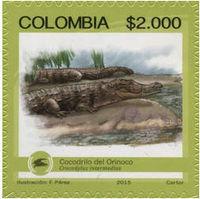 Colombia 2015 Endangered Species-Stamps-Colombia-StampPhenom