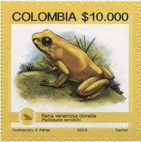 Colombia 2015 Endangered Species-Stamps-Colombia-StampPhenom