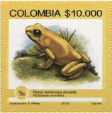 Colombia 2015 Endangered Species-Stamps-Colombia-StampPhenom