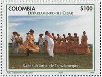 Colombia 2017 Departments of Colombia - Cesar-Stamps-Colombia-StampPhenom