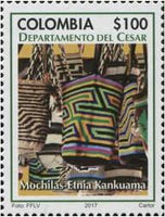 Colombia 2017 Departments of Colombia - Cesar-Stamps-Colombia-StampPhenom