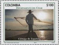 Colombia 2017 Departments of Colombia - Cesar-Stamps-Colombia-StampPhenom