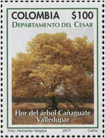 Colombia 2017 Departments of Colombia - Cesar-Stamps-Colombia-StampPhenom