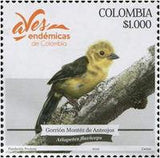 Colombia 2018 Endemic Birds-Stamps-Colombia-StampPhenom