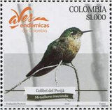 Colombia 2018 Endemic Birds-Stamps-Colombia-StampPhenom