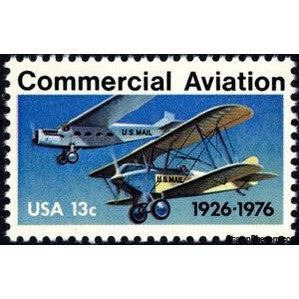 United States of America 1976 Commercial Aviation 1926-1976