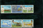 Congo Aircraft , 6 stamps