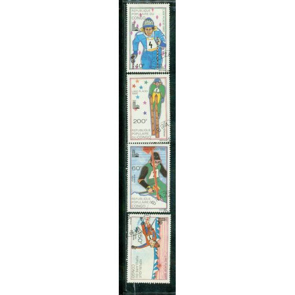 Congo Olympics Lot 2 , 4 stamps