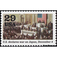 United States of America 1991 Congress in Session (U.S. Declares War on Japan, December 8)