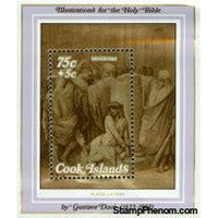 Cook Islands Christ Lot 24 , 1 souvenir sheet