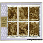 Cook Islands Christ Lot 35 , 1 souvenir sheet