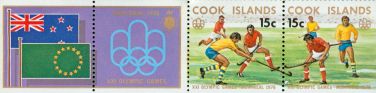 Cook Islands Olympics , 4 stamps