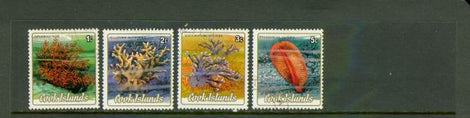 Cook Islands Corals Lot , 4 stamps