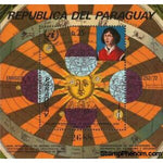 Paraguay 1973 Copernicus and Astronomical Map