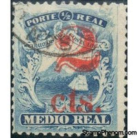 Costa Rica 1880 Coat of Arms surcharged-Stamps-Costa Rica-Mint-StampPhenom