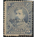 Costa Rica 1887 Ramón Bernardo Soto Alfaro overprinted "OFICAL."-Stamps-Costa Rica-Mint-StampPhenom