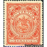 Costa Rica 1892 Coat of Arms-Stamps-Costa Rica-Mint-StampPhenom