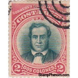 Costa Rica 1901 Juan Rafael Mora (1814-1860)-Stamps-Costa Rica-Mint-StampPhenom