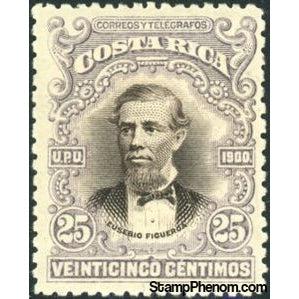 Costa Rica 1903 Eusebio Figueroa Oreamuno (1827-1883)-Stamps-Costa Rica-Mint-StampPhenom