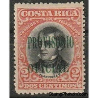 Costa Rica 1903 Juan Mora Fernández overprinted "PROVISORIO OFICIAL"-Stamps-Costa Rica-Mint-StampPhenom