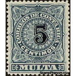 Costa Rica 1903 Numeral-Stamps-Costa Rica-Mint-StampPhenom