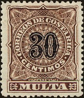 Costa Rica 1903 Numerals-Stamps-Costa Rica-Mint-StampPhenom