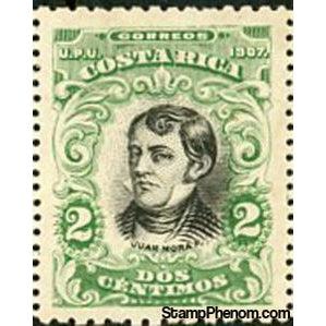 Costa Rica 1907 Juan Mora Fernández-Stamps-Costa Rica-Mint-StampPhenom